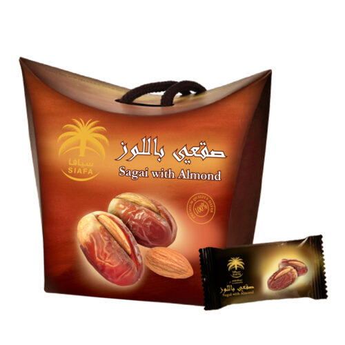 Sagai dates stuffed with almonds 115GM