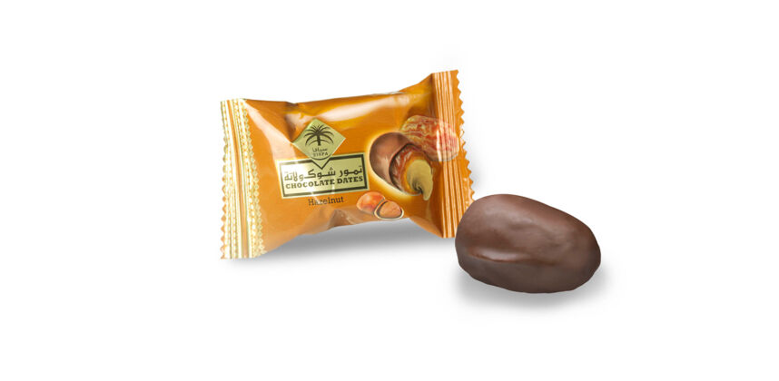 Chocolate Dates with Hazelnut 100gms